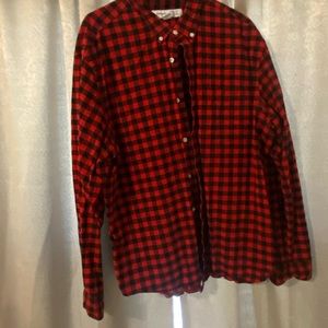 Old navy red flannel